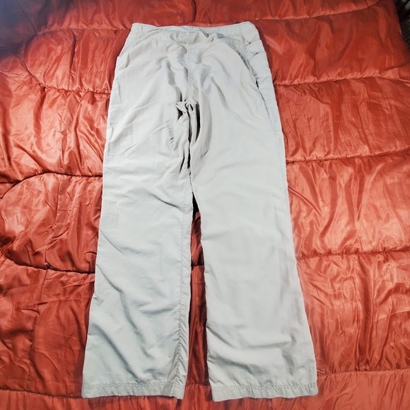 Mountain Hardware Women's Khaki Belted Outdoor Hiking Pants Size 12/34 x 31‎ - Picture 13 of 13